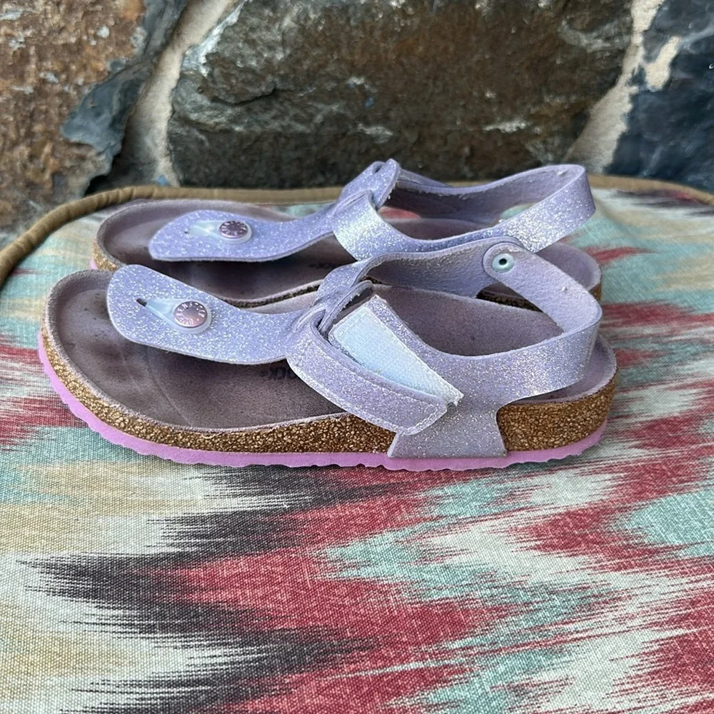 Birkenstock Purple Sandals Comfortable Flip Flops